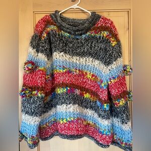 Funky oversized sweater from Zara!